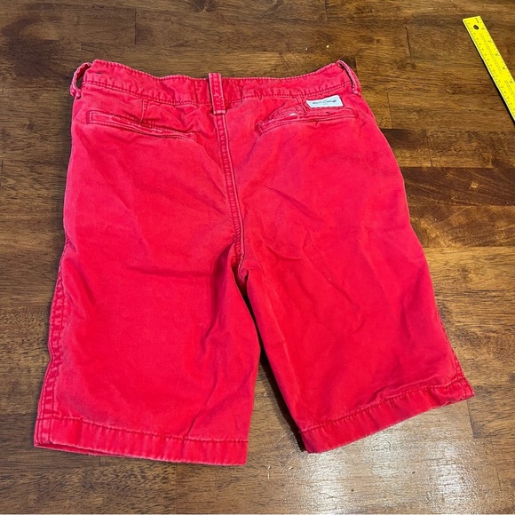 Kids Abercrombie red chino khaki cargo Shorts size 16 - Picture 4 of 7